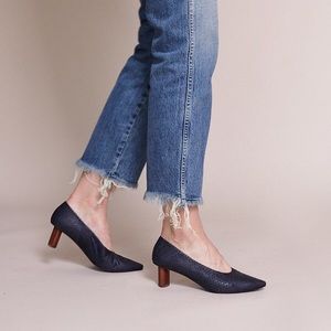 Navy blue Coclico heels